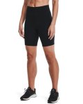Women's Ua Meridian Bike Shorts - Black Sm