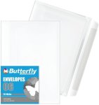 - C6 Self-seal Envelopes - White Pack Of 20