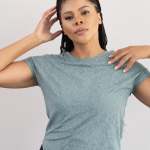 Vee-strapped Tee Green - XL Green