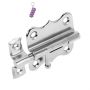 Shind Sliding Bolt Door Lock - 60MM And A Keyholder