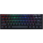 One 2 Pro MINI 60 Cherry Mx Blue Clicky Mechanical Wired Gaming Keyboard - Black DKON2061ST-CUSPDAZT2