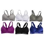 Pack Of 6 Colour Wireless Sports Bra's - 8911 - 42D