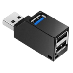 USB 3.0 Hub Adapter Extender MINI 3 Port Breakout U Disk Card Reader