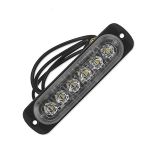 12V-24V 6LED Car Vehicle Warning Strobe Flashing Blue And Red