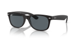 - New Wayfarer - Rubber Black blue - Size 55