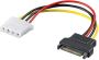 M-link Molex To Sata Power Cable 4-PIN To 15-PIN Adapter