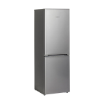 KIC 239L Capacity Bottom Freezer Fridge Metallic- Kbf 525 2 Me