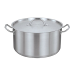 Pot Stainless Steel Deep Stockpot With Lid - 36X36CM 36L