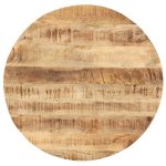 Wdgjjfecnmuehi Solid Wood Round Table Top 15.7 Inch Mango Wood Dining Table Replacement Top For Restaurant Cafe Home Decor Rusti