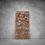 Wall Art D079 - 1040 X 535 X 20 Indoor / Matt White / No