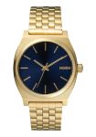 Nixon Time Teller Unisex Watch - All Light Gold Cobalt