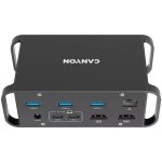 Canyon Hub HDS-95ST 14IN1 Usb-c 2X4K Dark Grey CNS-HDS95ST0
