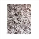 Distressed Dappled 160X230CM Brown Carpet