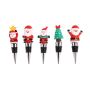 5 Pcs Wine Bottle Stopper Wine Stopper Christmas Decorative Wine Saver