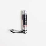 3-IN-1 Laser LED Keychain Assorted Colours - Black
