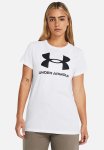 Under Armour Ua W Sportstyle Logo Ss - White