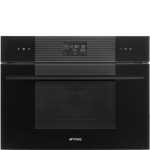 Smeg 45CM Black Microwave Oven - SO4102M1B3