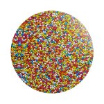 H-select Cake Board Thin Round Candy Pattern 10" Tbd