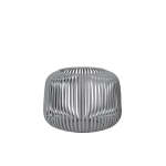 Lantern - Powder Coated Steel In Steel-grey: XS 14X10CM Lito