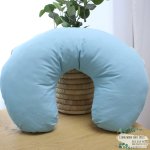 Feeding Pillow Cover Light Blue