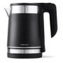 Mellerware Kettle Black Silver Stainless Steel 1.8L 1800W