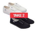 Tomy Takkies Original Sneakers White black