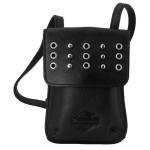 Women’s Easy Go Genuine Leather Studded Crossbody Purse