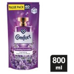 Comfort Calming Lavender Concentrated Fabric Conditioner Refill - 800ml