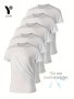 5pcs Men's Solid Color Short Sleeve Crew Neck T-shirts Breathable And Quick Dry Tees For Men Casual And Trendy Tops For Summer Workout Fitness