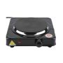 Black Single Electric Stove