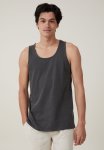 Cotton On Organic Tank - Faded Slate