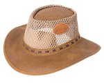 Rogue Hat Breezy Pampalona Suede Khaki L Livestainable