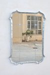Silver Finish Shaped Mirror 116X79CM