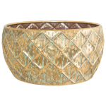Metal Round Planter 38 Cm X 21 Cm