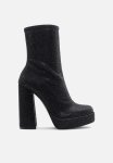 Tyrah Platform Boot - Open Black