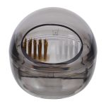 Minkissy Nail Drill Bit Cleaning Brush Case With Clear Covers Versatile Tool For Efficient Nail Maintenance Soft Hard Bristles F