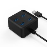 Orico 4 Port USB3.0 Ultra-mini Hub Black