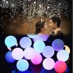 5M 20 LED – Large Ball – White String LED