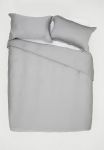 100% Bamboo Super Soft Duvet Cover Set - Grey