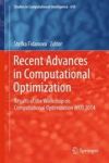 Recent Advances In Computational Optimization - Results Of The Workshop On Computational Optimization Wco 2014 Hardcover 1ST Ed.
