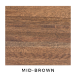 Picnic Dining Table - 4 Seater Square - 1000MM L X 1000MM W X 770MM H American Oak Mid Brown