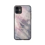 Huex Ink Tempered Glass For Iphone 12 Cover - Storm Cloud