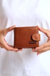 Men’s Genuine Leather Bi-fold Wallet With Multiple Compartments