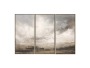 Overcast Horizon Wall Art In Haze Set Of 3