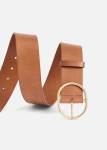 Leather Wide Belt