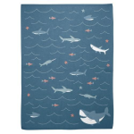 Stephen Joseph Knit Blanket Shark