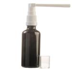 50ML Black Glass Aromatherapy Bottle With Throat Sprayer 18 65