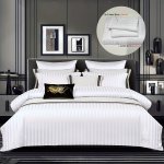 3PCS Luxury Duvet Cover Set 1 Duvet Cover + 2 Pillowcase Without Core White Satin Print Bedding Set Soft Comfortable Duvet Cover