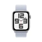 Apple Watch Se Gps 44MM Silver Aluminium Case With Blue Cloud Sport Loop