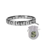 Stainless Steel Armor Of God Link Bracelet - Adjustable & Durable